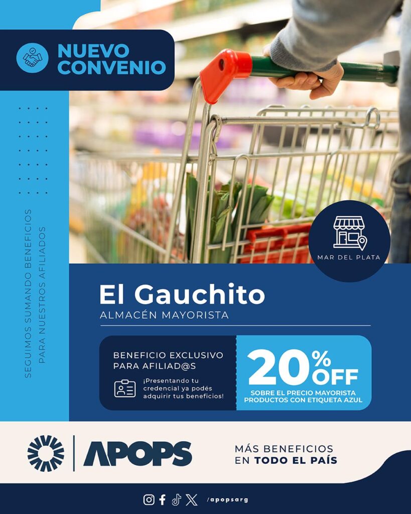 20 % OFF sobre el precio mayorista en productos con etiqueta azul