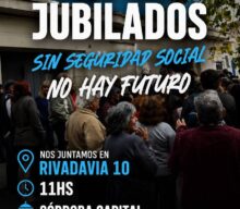 Movilizamos con los jubilados
