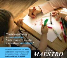 Feliz día del Maestro