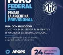 Foro Federal Para Pensar la Argentina Previsional